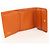 Carteira Prada Tri-fold em Orange - vista 3