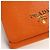 Carteira Prada Tri-fold em Orange - vista 7