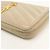 Autre Marque Cartera larga Saint Laurent de piel beige - vista 8