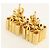 Loewe Gold Stud Earrings - view 2
