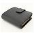 Cartera bi-fold Prada en piel de becerro negra - vista 2