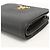 Cartera bi-fold Prada en piel de becerro negra - vista 5