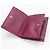Prada Bi-Fold Geldbörse aus lila Saffiano-Leder - Ansicht 5