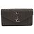 Autre Marque Portafoglio lungo bi-fold Saint Laurent Grigio