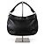 Borsa Hobo Burberry Waltham in pelle martellata nera - vista 4
