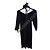 Red Valentino Valentino schwarzes Kleid