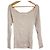 Autre Marque Top de punto Diagram Back Cross