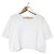 Autre Marque EVERYDAY I LIKE T-Shirt cropped de algodão