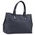 Borsa Tote Bottega Veneta Pelle Navy Silver 222498