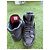 Hugo Boss Baskets Montantes Cuir et Daim Noir - vue 3
