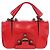 Selleria FENDI Handtasche aus Leder 2way rot goldfarben 8BN199 - Ansicht 13