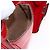Selleria FENDI Handtasche aus Leder 2way rot goldfarben 8BN199 - Ansicht 24