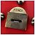 Selleria FENDI Handtasche aus Leder 2way rot goldfarben 8BN199 - Ansicht 9