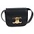 Céline CELINE Triomphe Shoulder Pouch Leather Black Gold - vue 2