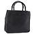 GUCCI Bamboo Handtasche Leder Schwarz Silber 002 1061