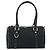 Borsa Boston GUCCI GG Canvas Abbey Nero Oro 130942 - vista 13