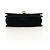 Sac à épaule à chaîne PRADA Velours Noir Or - vue 5