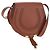 Marcie Chloé Borsa a tracolla Chloe in pelle marrone e oro - vista 28