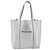 Borsa Balenciaga Everyday Tote XXS in pelle 2way argento 551815 - vista 13