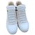 Autre Marque Baskets Montantes en Cuir Blances
