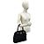Burberry Vintage Logo Hardware Nova Check Ledertasche Tote - Ansicht 2