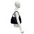 Bolsa semi ombro em couro com logo e ferragens GUCCI Old Gucci Jackie - vista 2