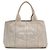 Sac Tote 2-Way Prada en toile grise