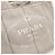 Sac Tote 2-Way Prada en toile grise - vue 5