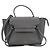 Belt Bag Sac ceinture micro Céline gris en cuir de veau