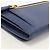 Portafoglio lungo Prada bifold in pelle di vitello Navy - vista 8