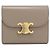 Triomphe Céline Celine Tri-fold Wallet in Gray