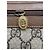 Pochette Gucci GG Supreme Monogram Marrone - vista 12
