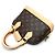 Louis Vuitton Alma BB Handtasche in Monogram Brown - Ansicht 3