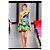 Mary Katrantzou One-Shoulder Kleid Aquarium Print Frühjahr 2012 - Ansicht 2