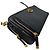 Borsa a tracolla Christian Dior Calo Double Pouch in pelle nera - vista 10