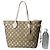 Bolsa de Ombro Louis Vuitton Monogram Empreinte Neverfull MM - vista 16