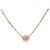 Collana Cartier Damour in oro rosa con zaffiro
