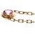 Collana Cartier Damour in oro rosa con zaffiro - vista 3