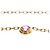 Collana Cartier Damour in oro rosa con zaffiro - vista 4