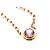 Collana Cartier Damour in oro rosa con zaffiro - vista 7