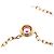 Collana Cartier Damour in oro rosa con zaffiro - vista 8