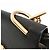 Bolso de hombro de piel Chloé Drew para mujer en Black - vista 9