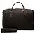 Borsa da viaggio Gucci in denim GG marrone - vista 7