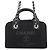 Chanel Blue Small Canvas Deauville Bowling Bag