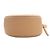 Chanel Beige Quilted Lambskin About Pearls Round Clutch with Chain - vista 3