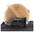 Chanel Beige Quilted Lambskin About Pearls Round Clutch with Chain - vista 6
