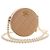 Chanel Beige Quilted Lambskin About Pearls Round Clutch with Chain - vista 9