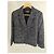 Chaqueta de tweed CHANEL negra con blanco - vista 2