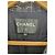 Chaqueta de tweed CHANEL negra con blanco - vista 3
