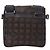 Borsa a tracolla/messenger Chanel in nylon marrone scuro - vista 2